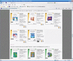 Hal Leonard Screen Shot