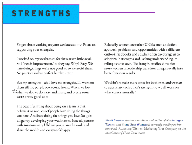 Strengths_Marti Barletta