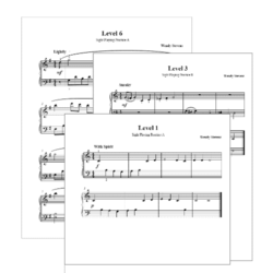 Sight reading practice pieces from ComposeCreate.com