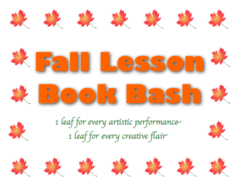 November Piano teaching ideas: Fall Lesson Book Bash | composecreate.com