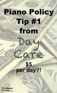 Policy tip from day care 1
