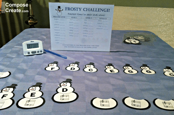 frosty note name challenge