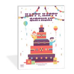Happy Happy Birthday - a 21st Century birthday song for piano students to play! | composecreate.com