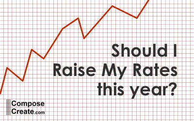 Should I Raise Teaching Rates This Year? | composecreate.com