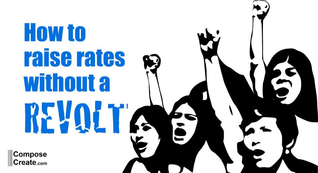 Raise rates tuition without revolt