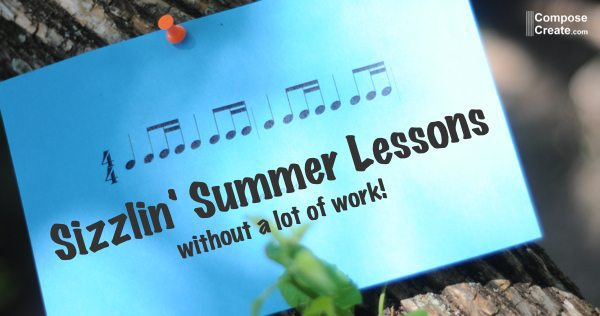 5 Summer Piano Ideas That Don't Require A Lot of Work! | composecreate.com