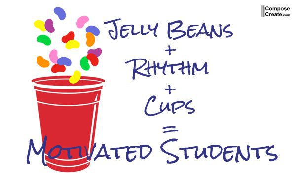Rhythm cup jelly beans