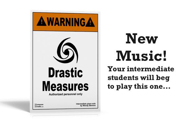 Drastic Measures New Piano Music