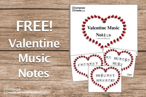 Valentine Music Notes