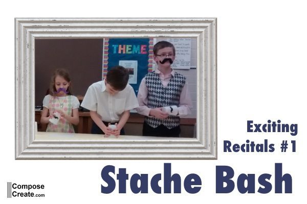 Create exciting recitals by playing Mustache Bash | composecreate.com