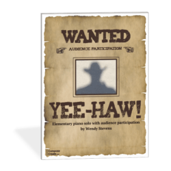 Yee-Haw - an audience participation piece by Wendy Stevens