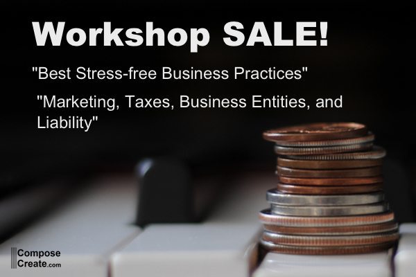 Business piano teaching workshop sale