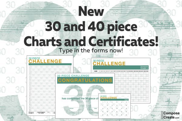 New 2016 30 piece challenge forms that you can type in!!! | composecreate.com