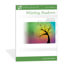 Fall Piano Teaching Ideas - Whirling Shadows - early intermediate halloween recital music by Wendy Stevens on ComposeCreate.com