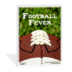 Football Fever sheet music - sports piano music by Wendy Stevens on ComposeCreate.com