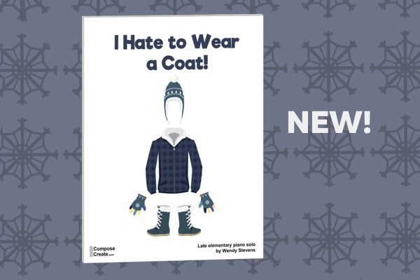 Perfect January and Winter piano piece