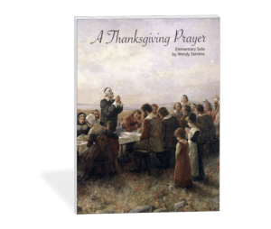November Piano Teaching Ideas - A Thanksgiving Prayer - PDF (piano, vocal, guitar) | ComposeCreate.com