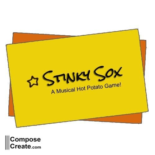 Stinky Sox - a musical hot potato game from ComposeCreate.com