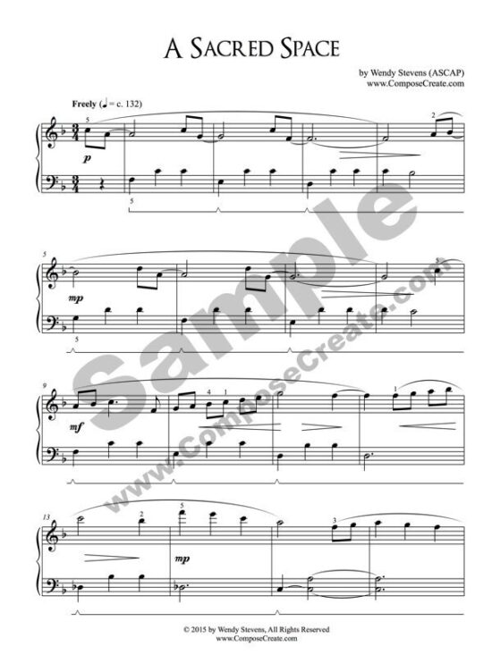 New Intermediate piano solo: What could "Meanwhile" be about? | ComposeCreate.com