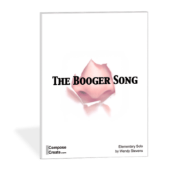 Snack Time and The Booger Song are super motivating to young elementary piano students because they describe what kids think! Hilarious lyrics. | ComposeCreate.com