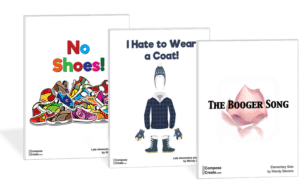 What Kids Think Bundle: No Shoes + I Hate to Wear a Coat + The Booger Song - PDF (Studio License)