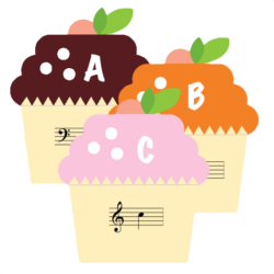 Cupcake Note Match - a sweet music note matching game! | ComposeCreate.com