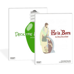 He is Born and Deck the Hall bundle - by Wendy Stevens | ComposeCreate.com