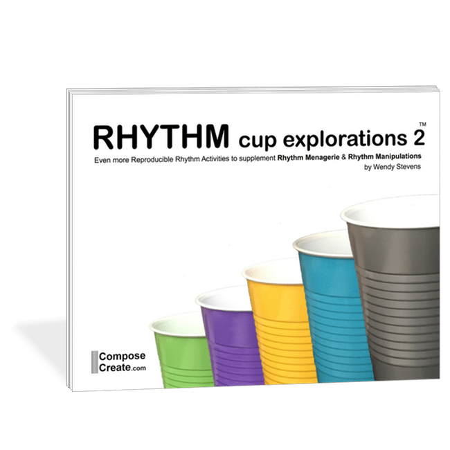 My First Rhythm Cup Explorations - Preschool and Kindergarten Rhythm