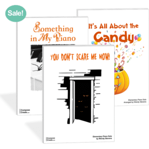 Whatever I'll Be for Halloween plus Fall Piano Teaching Ideas - Get the bundle of easy but big sounding pieces for a sale price!