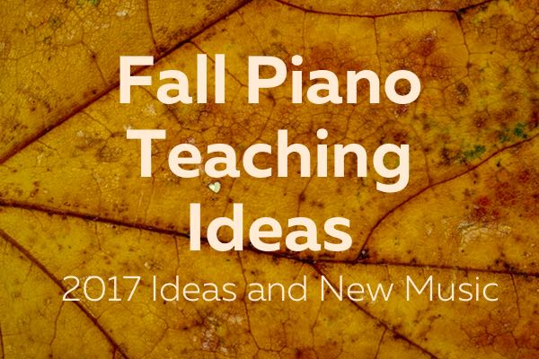 Fall Piano Teaching ideas and new music from ComposeCreate.com