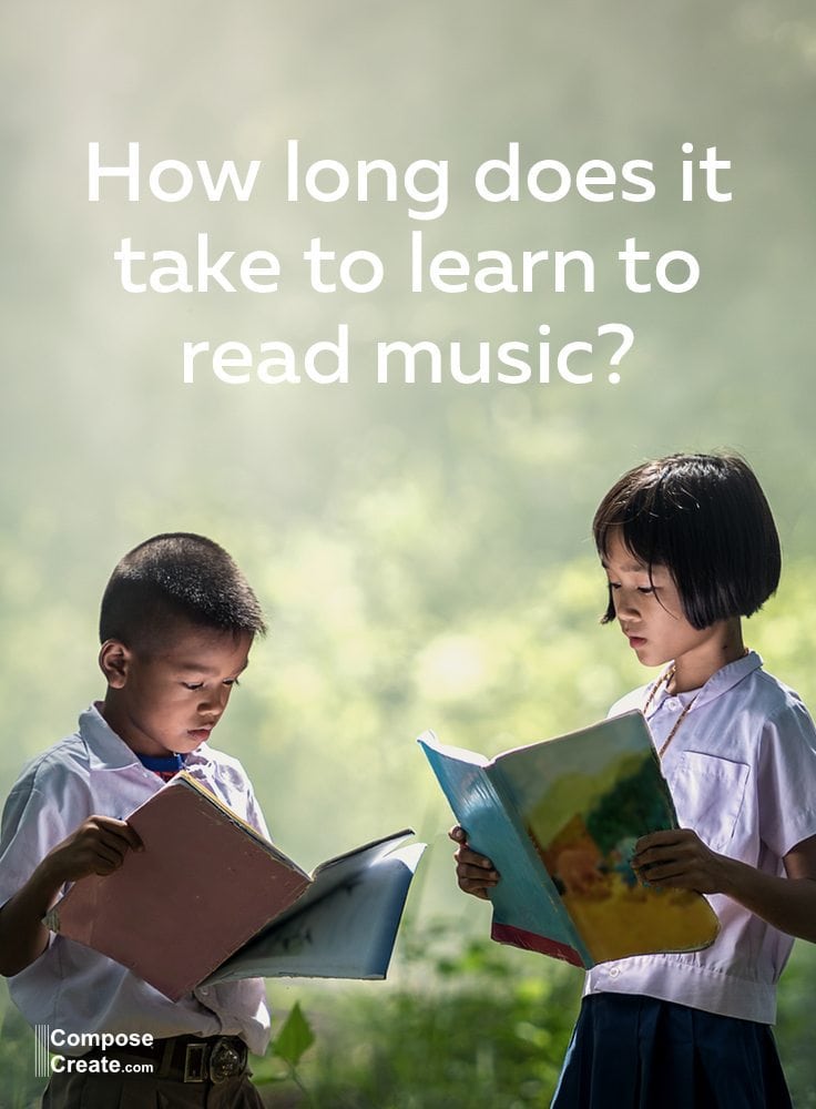 How long does it take to learn to read music