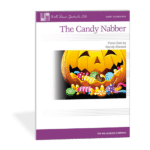 Fall Piano Teaching Ideas - The Candy Nabber by Wendy Stevens - A fun early elementary piano solo with knocking on the fallboard. Who is that person who keeps nabbing your candy? | Composecreate.com