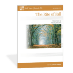 Fall Piano Teaching Ideas - The Rite of Fall - a fun, elementary, Stravinsky-inspired halloween piece for piano students!