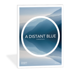 A Distant Blue - Elementary piano solo by Wendy Stevens | ComposeCreate.com