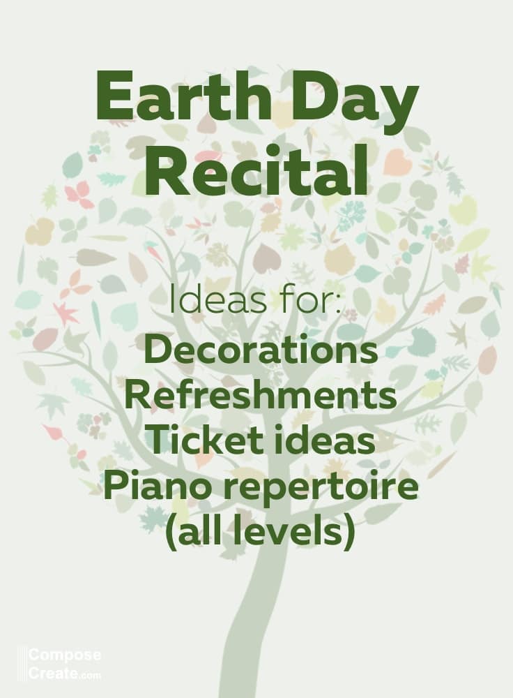 Earth Day Recital - Nature Theme Piano Recital
