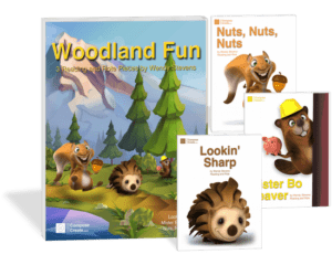 Woodland Fun includes Mister Bo Beaver, Lookin' Sharp and Nuts, Nuts, Nuts - By Wendy Stevens 