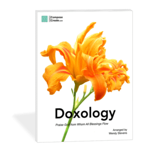 Praise God From Whom All Blessings Flow by Wendy Stevens Mid intermediate piano hymn arrangement