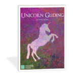 Unicorn Gliding - Elementary piano music with bonus unicorn coloring sheet