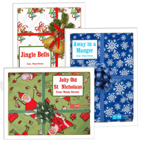 Jingle Bells Rote and Reading® - Easy holiday piano solo