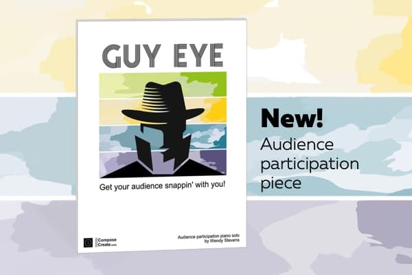New Intermediate Audience Participation Spy Piece by Wendy Stevens | ComposeCreate.com