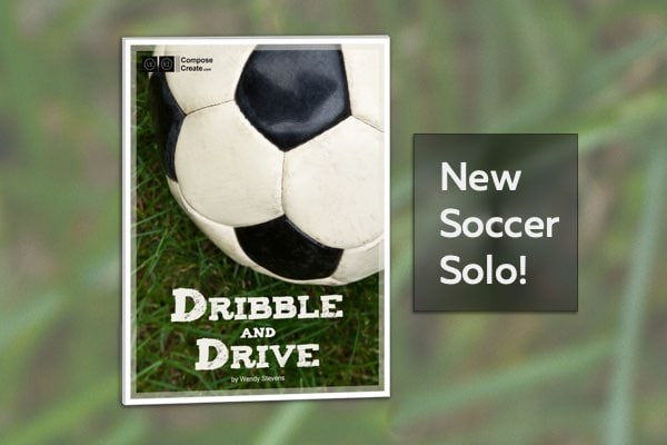 New Soccer Piano Piece! by Wendy Stevens from ComposeCreate.com