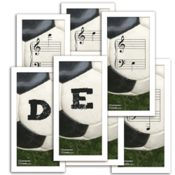 Soccer piano piece - Soccer Music Flashcards