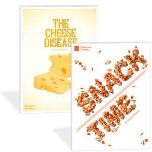 Bundle: The Cheese Disease + Snack Time - Piano solos about food by Wendy Stevens | ComposeCreate.com
