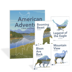 American Adventure Bundle Piano music includes Bison Are Back, Legend of the Eagle, Booming Beast, and Mountain View