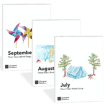 July August September month songs by Diane Hidy