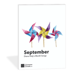 September Song by Diane Hidy - From the month songs | Available on ComposeCreate.com