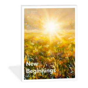 New Beginnings - late intermediate piano solo by Wendy Stevens | ComposeCreate.com