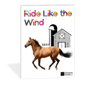 Ride Like the Wind - a horse song by Wendy Stevens | ComposeCreate.com