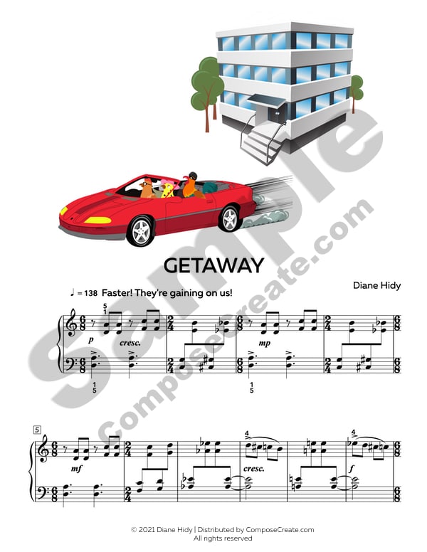 Getaway - Piece 3 in All Cooped Up Spy Collection by Diane Hidy