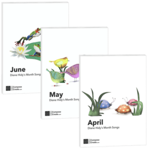 April Song, May Song, June Song, by Diane Hidy